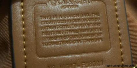 are coach products made in china